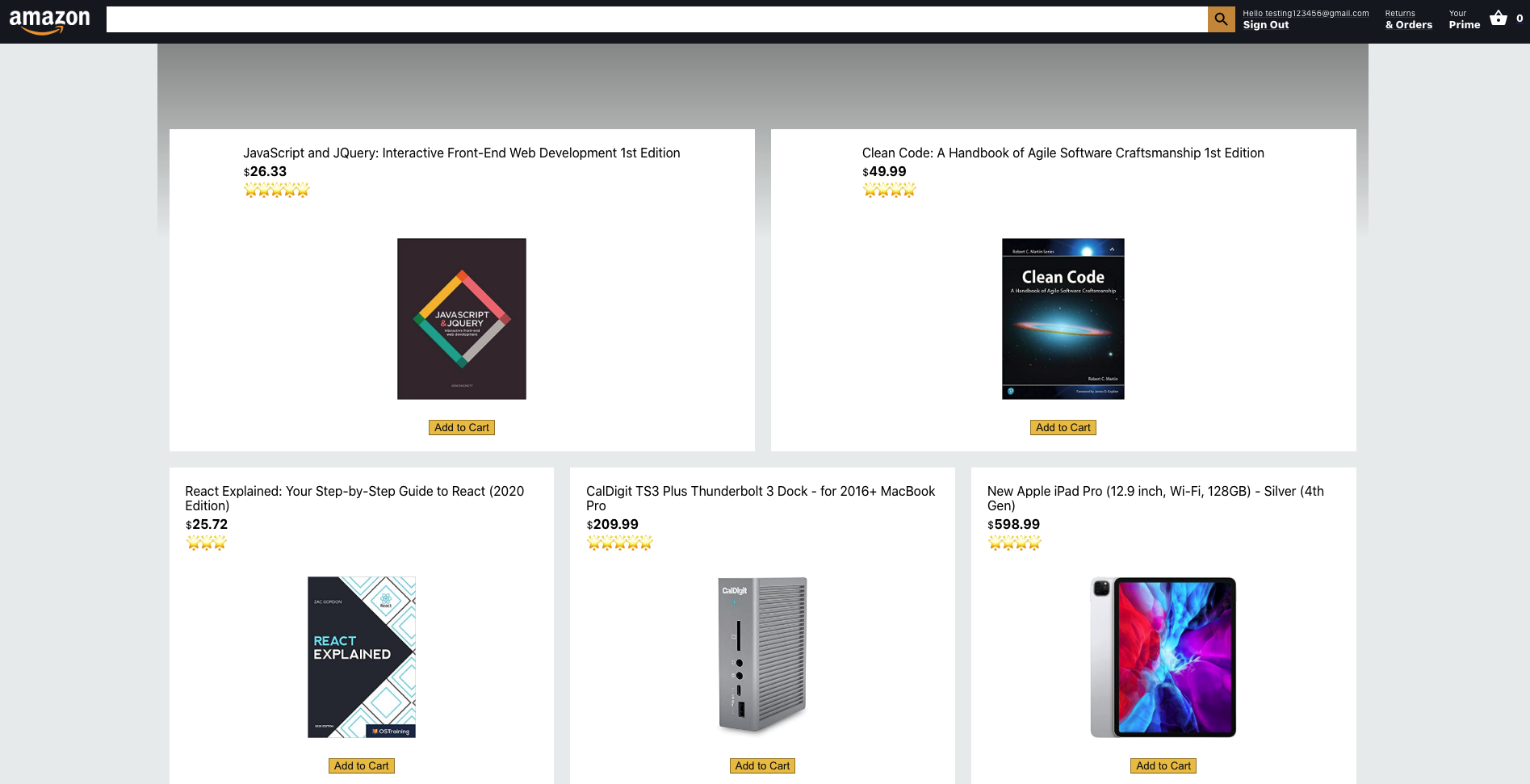 Amazon Clone