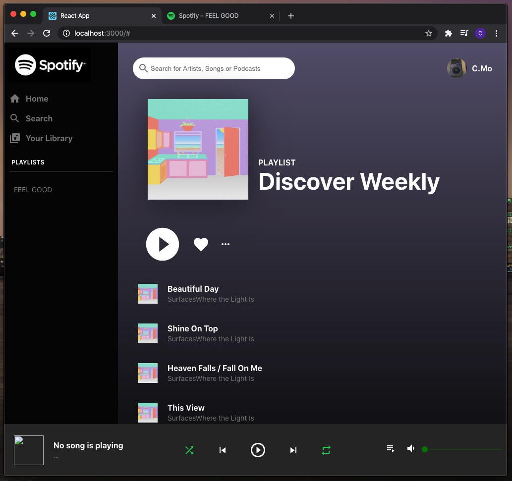 Spotify Clone