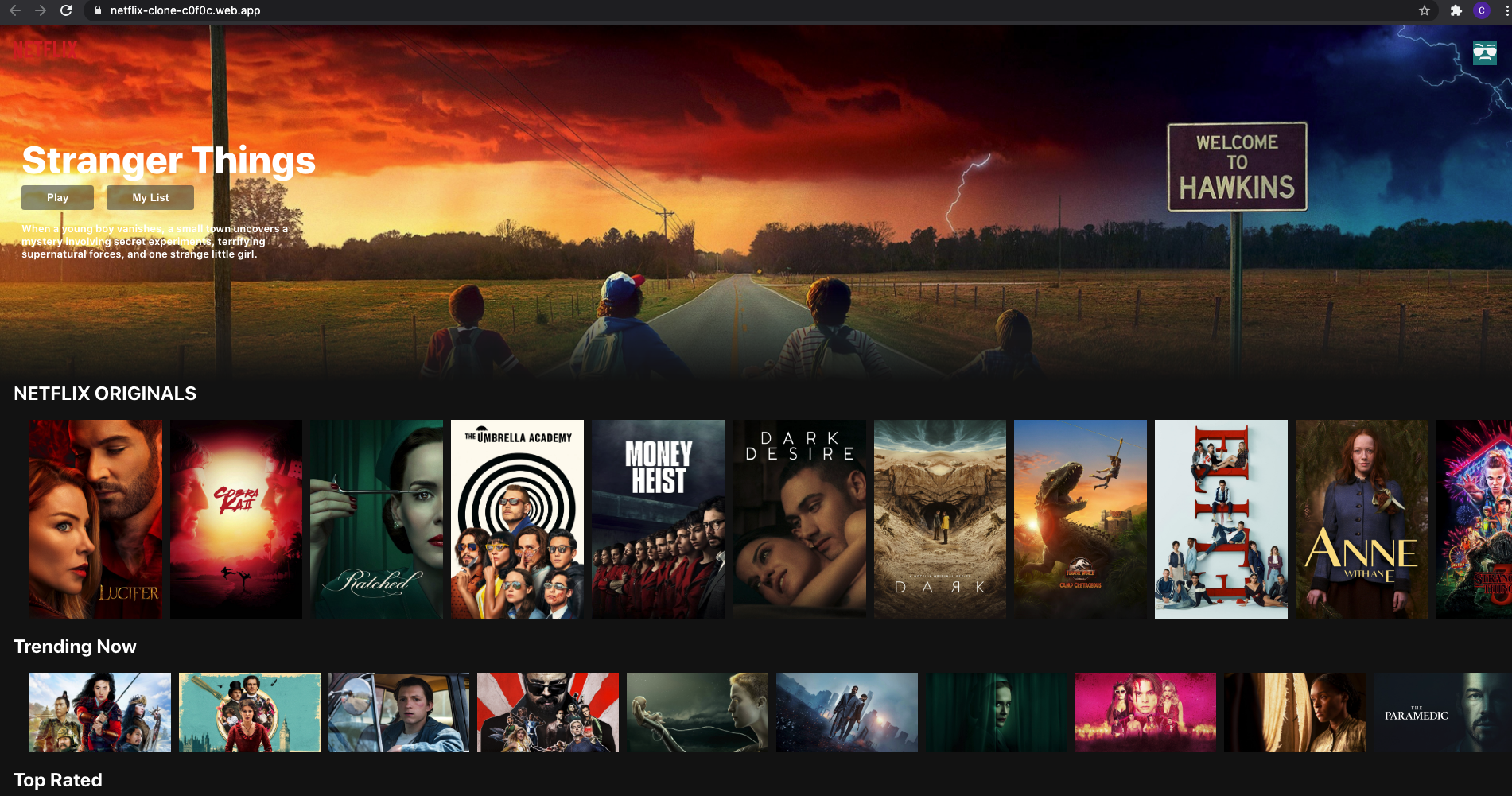 Netflix Clone